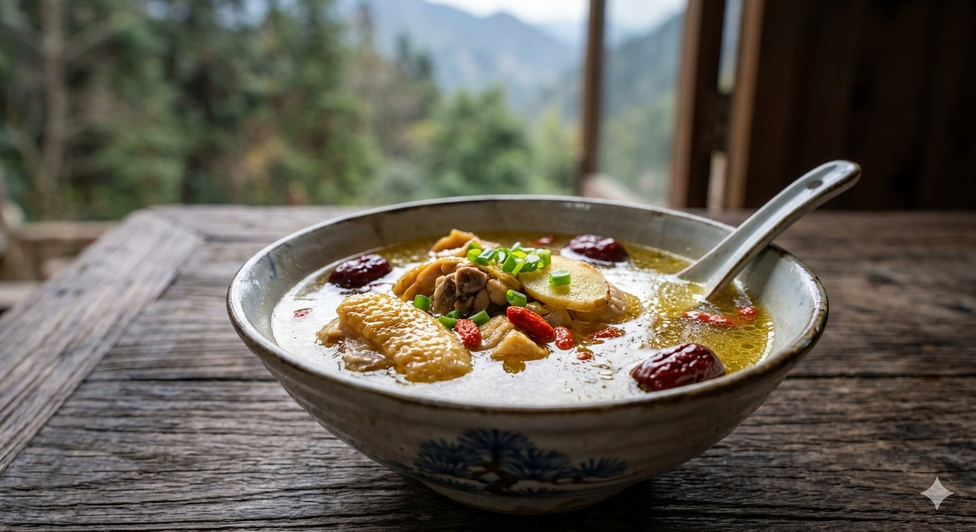 富硒土鸡汤